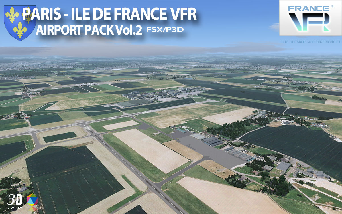 Paris-Ile de France VFR - Airport Pack Vol. 2